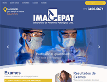 Tablet Screenshot of imagepat.com.br